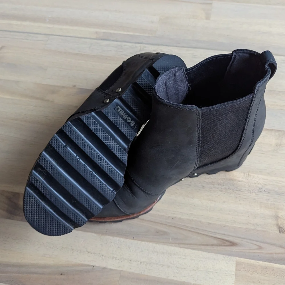 SOREL Joan of Arc Lea Wedge‎ Bootie Shoe (Women's Sz 7)